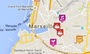 mapa gay Marseilla